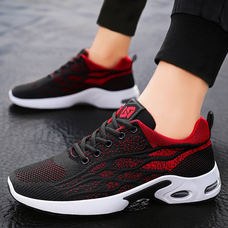 รองเท้ากีฬาแฟชั่นสําหรับชาย 2025 ใหม่รองเท้าผ้าใบลําลอง Air Cushioned รองเท้าวิ่ง Breathable Soft so