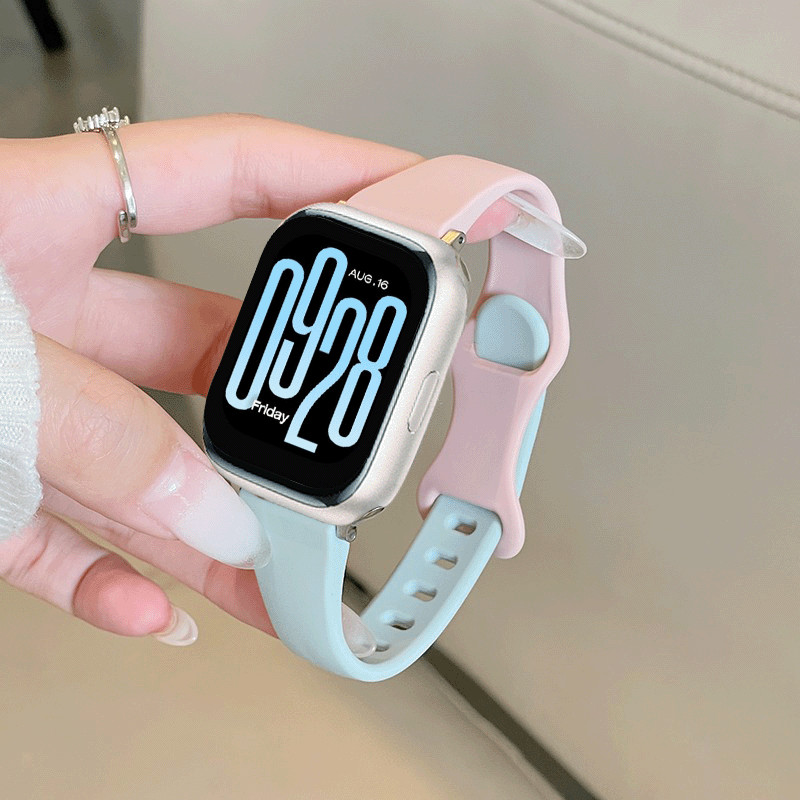 สายซิลิโคนแบบบางสําหรับ Xiaomi Redmi Watch 5 Active Sports Bracelet Watchband Accessories Redmi Watch 5 Lite Smart Watch Band