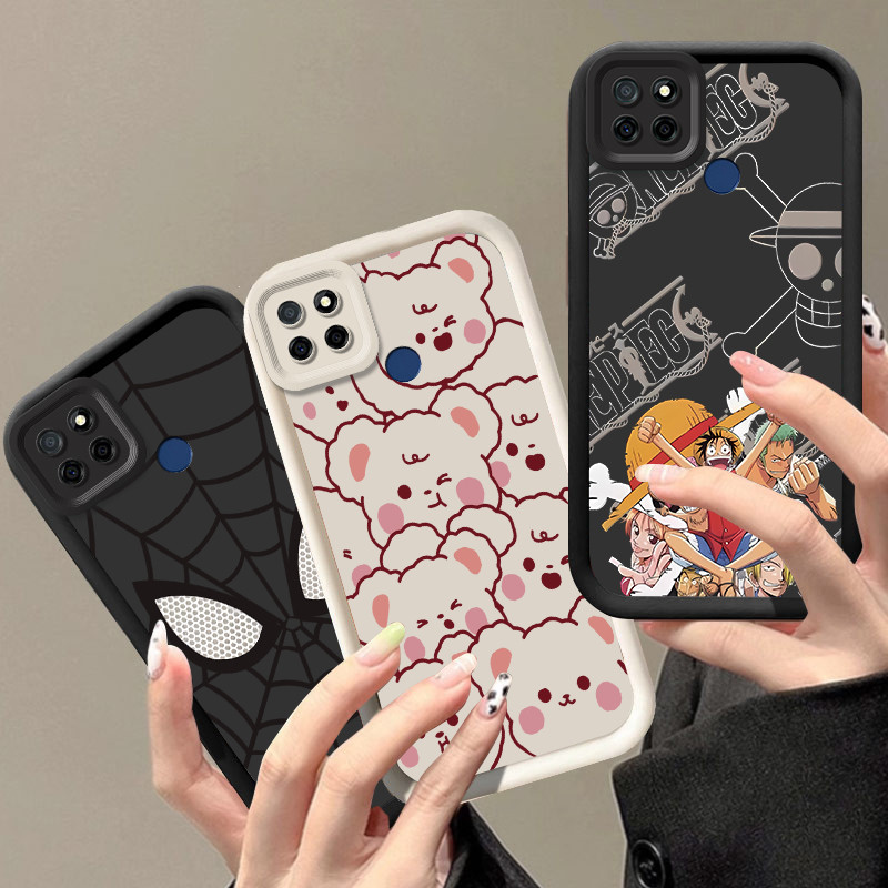 เคส Realme C12 Realme C25 Realme C25S Realme Narzo 30A Realme Narzo 20 tpu ใหม่แฟชั่นกากกะรุนเคสนิ่มเคสโทรศัพท์CKJGS
