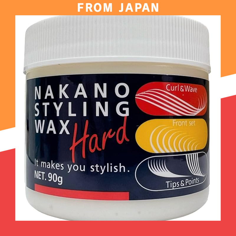 NAKANO Styling Wax Hard 90g Cream Clear 90 grams (x 1)