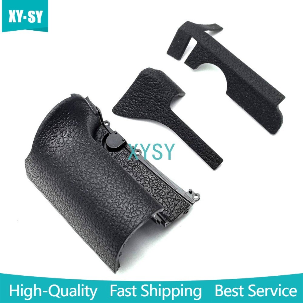 3 ชิ้น / ชุดใหม่สําหรับ Nikon D7500 Thumb + ด้านข้าง + Body Trim ยางซ่อมกล้อง Part