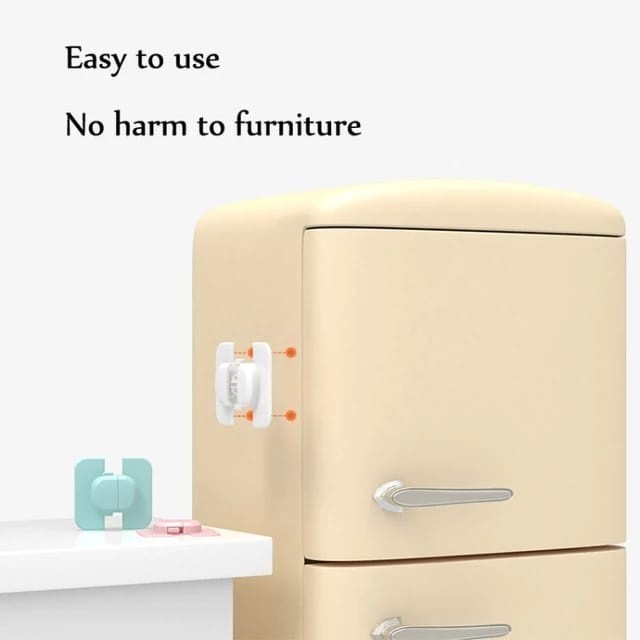 ตู้เย็นอเนกประสงค์ Safety ล็อคประตูเพิ่มเติม ล็อคนิรภัย S&F 686