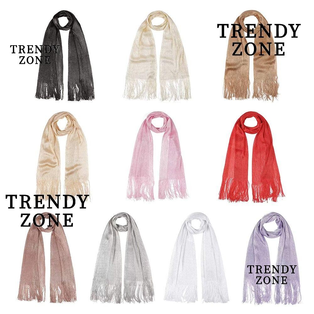 TRENDYZONE คออุ่นแฟชั่น Neckerchief สําหรับงานแต่งงานตอนเย็น