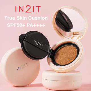 In2It True Skin Cushion SPF50+ PA++++ 10g อินทูอิท คุชชั่นฟินิชลุคเซมิแมท.