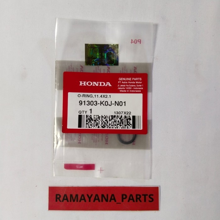 โอริง 11.4X2.1 BeAT K1A Genio 91303K0JN01