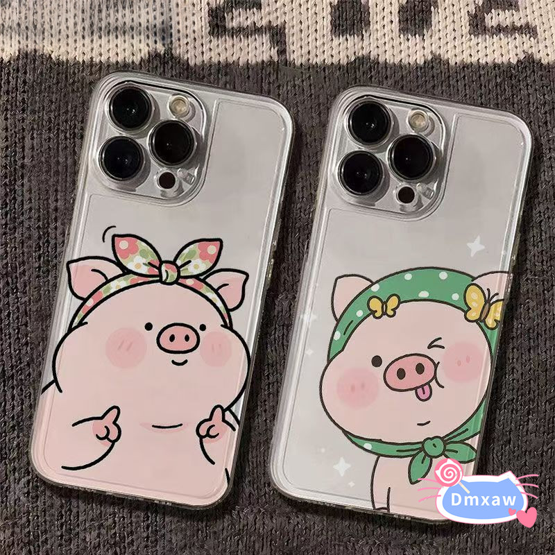 คู่หมูน่ารักเคสโทรศัพท์สําหรับOPPO A79 A6 A6T F33 Pro A6S A6C A6X A5 2025 A5i Pro A5M A5X A2 F7 F5 F