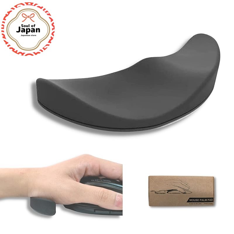 0GULUS [recommended by chiropractors] Mouse wrist rest wrist pad ergonomic design that moves with th