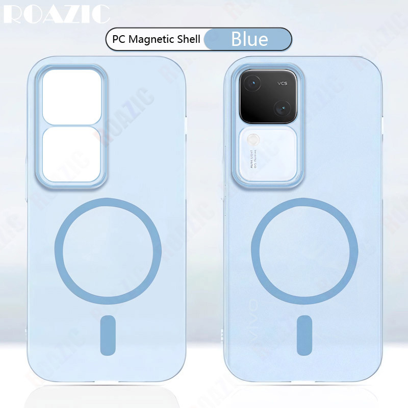 หรูหรา Frosted Magnetic สําหรับ VIVO V30 5G/S18 5G Hard PC Slim กันกระแทก Drop แขนป้องกัน SSY02