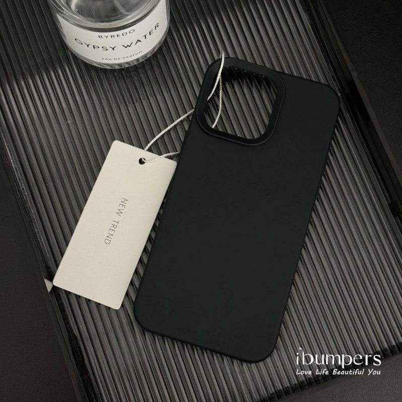 Ibumpers เกาหลีซิลิโคนเหลวนุ่มเคสโทรศัพท์สําหรับ IPhone 11 12 13 14 15 16 Pro Max IP 7 8 Plus X XS XR Xs Max Anti-สกปรกกันกระแทกปกหลังไม่มีซับกํามะหยี่ thumbnail 6