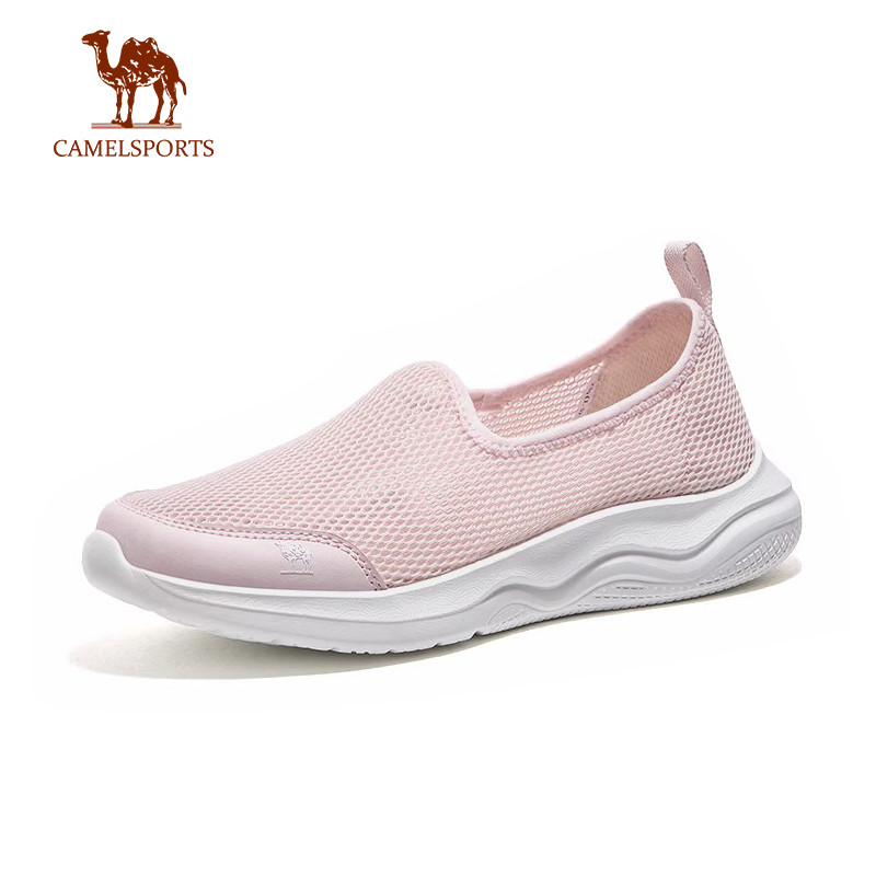 CAMEL SPORTS รองเท้าตาข่ายระบายอากาศอเนกประสงค์เดินสบาย Soft-Soled Walking