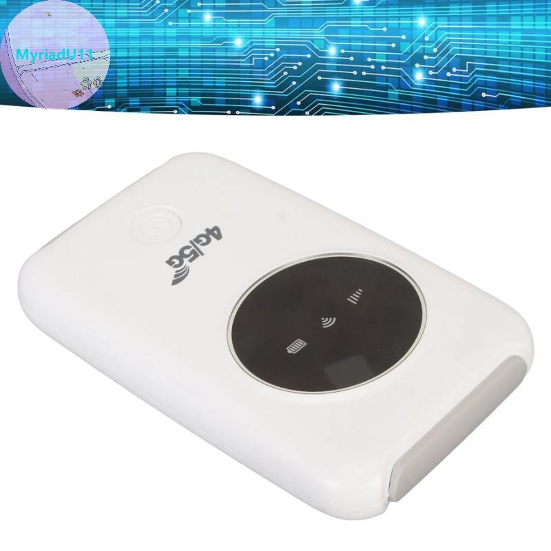 MyriadU 4G LTE USB WiFi Modem 300Mbps ปลดล็อค WiFi Micro SIM Card Slot ในตัว 3200MAh Wireless Portab