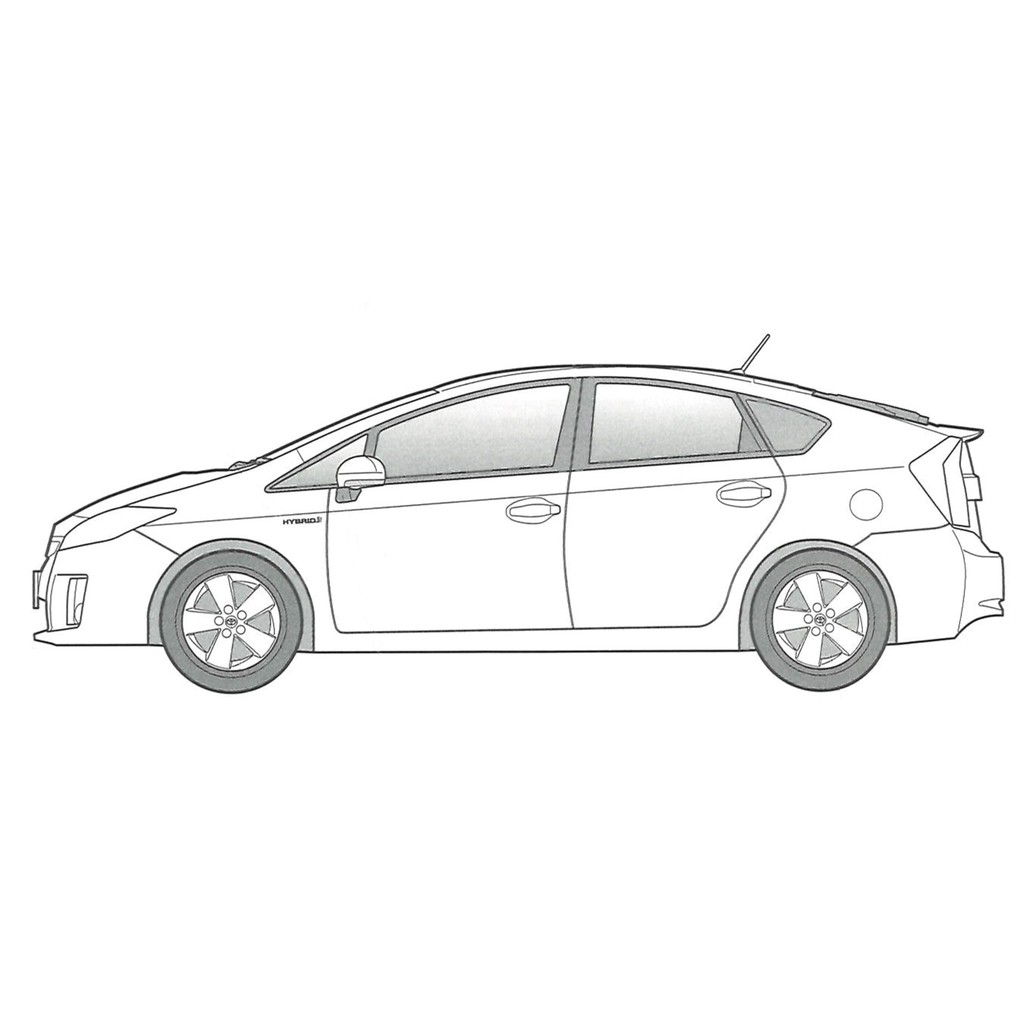 Fujimi Model 1/24 Inch Up Series No. 284 Toyota Prius (ZVW30) G/Touring Selection ID-284
