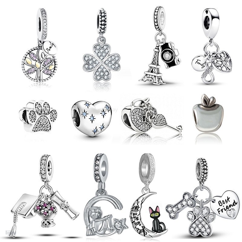 Lijiay ใหม่ขายร้อน Charms กระเป๋าเดินทางกล้องเด็กชายและเด็กหญิงจี้สําหรับสร้อยข้อมืออุปกรณ์เสริมของขวัญ