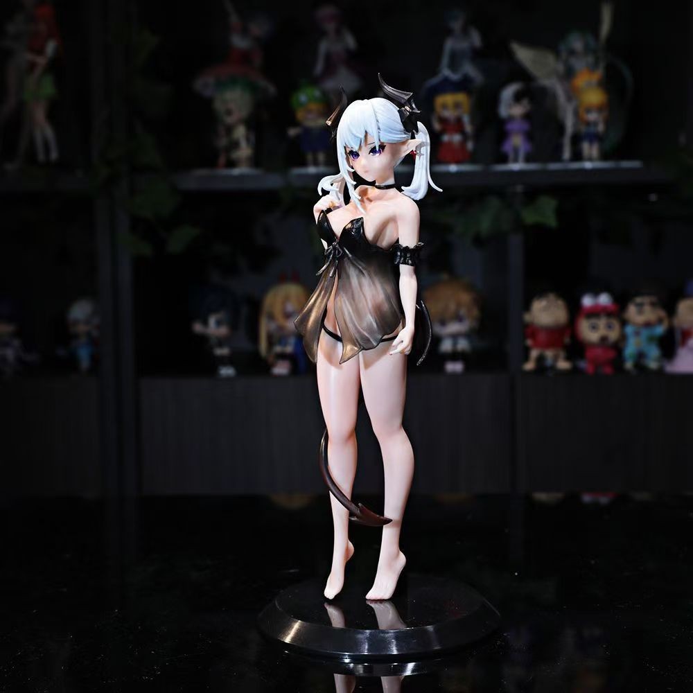 Abyss Demon Little Devil Lilith รูปอะนิเมะสองมิติสาวสวยเดสก์ท็อปเครื่องประดับ