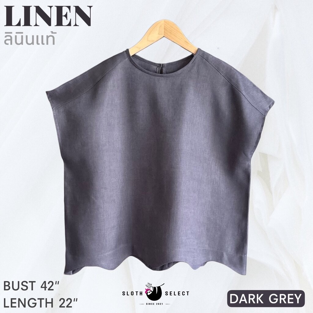 SLOTH SELECT…ชุดลินินแท้ 💯 เสื้อชายหยัก และ กระโปรงจีบรอบตัว ใส่เป็นชุดเข้ากัน น่ารักมากๆ ใส่แยกก็คุ้ม ผ้าเนื้อนิ่มค่ะ