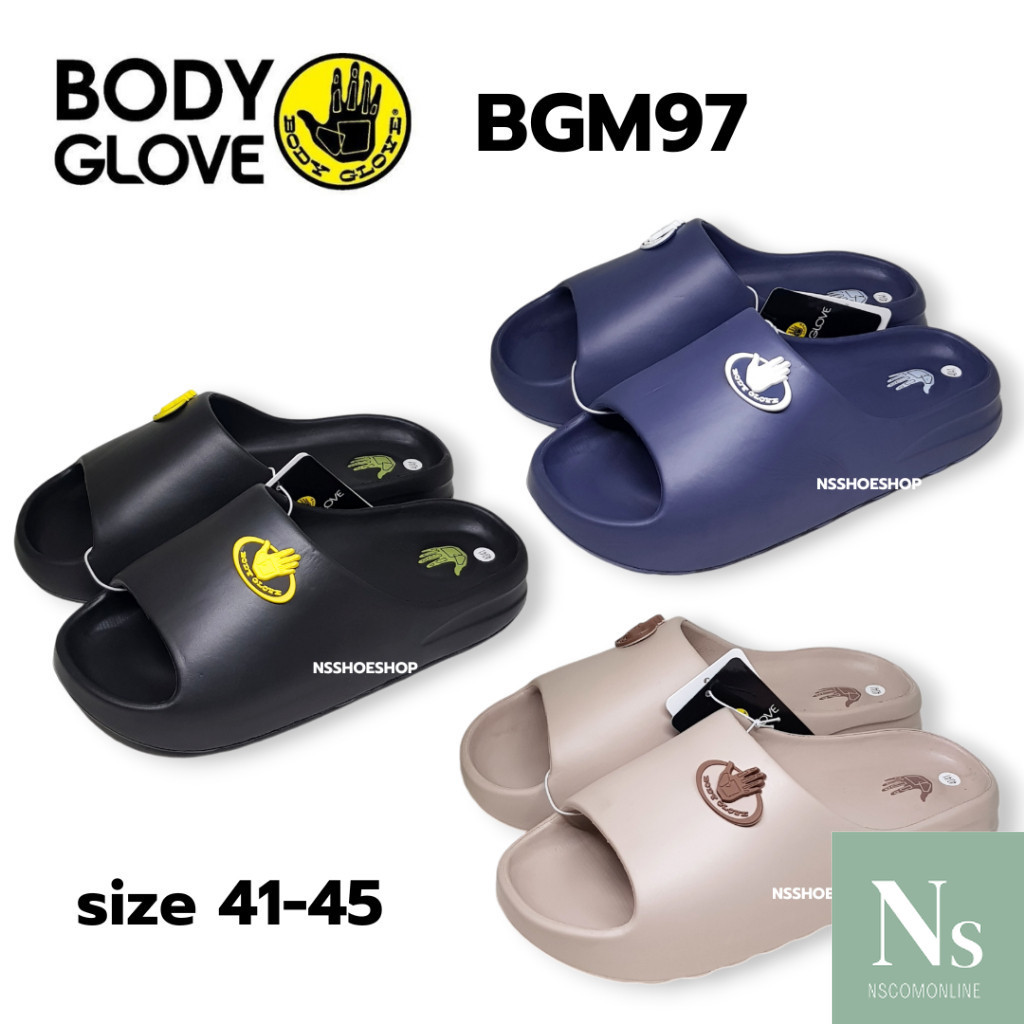 [ส่งเร็ว] ใหม่!!! Body Glove รองเท้าแตะแบบสวม ผู้ชาย รุ่น BGM97 size 41-45