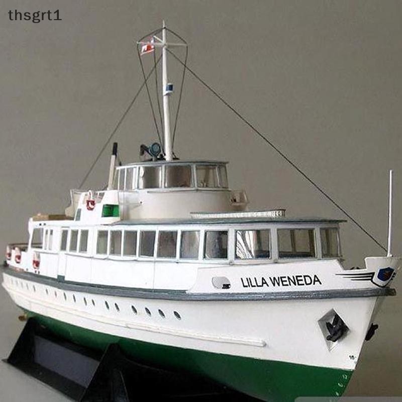 [Thsgrt1] 1:100 Poland Ferry Ship Fine 3D DIY Paper Card Model Building Set [TH]