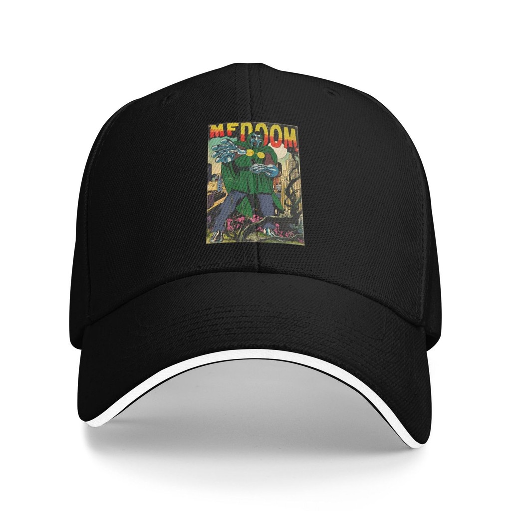 หมวกเบสболล์ดีไซน์ Mf Doom