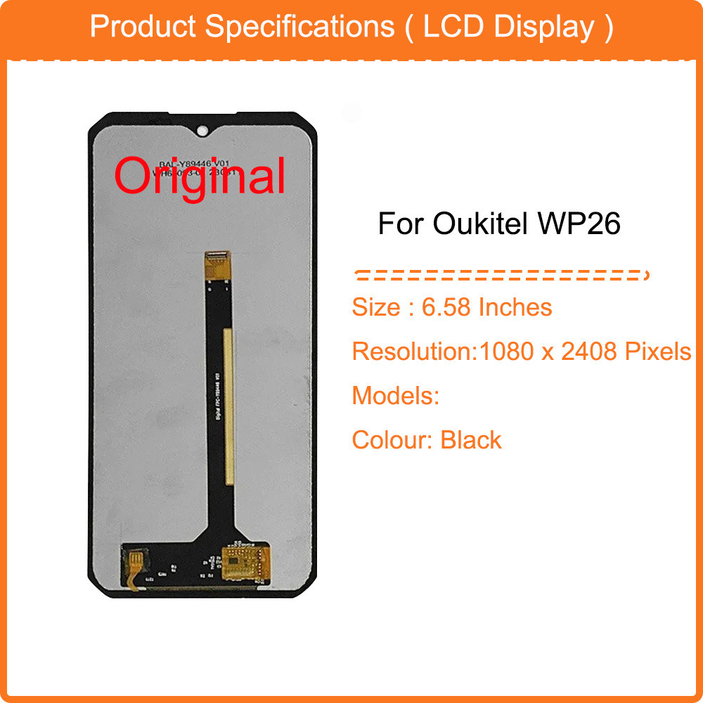 Oukitel LCD WP2 WP3 WP5 WP6 WP7 WP8 WP9 WP10 WP12 WP18 รูปที่ 2