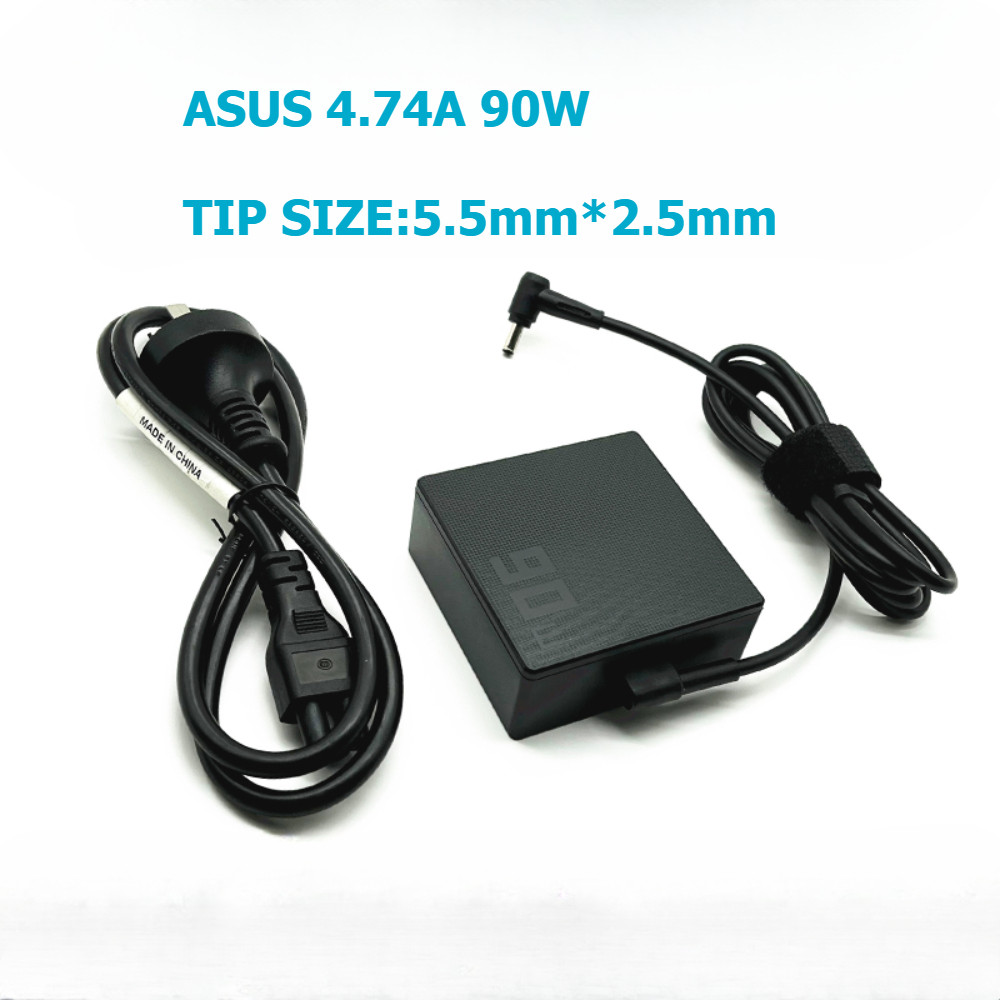Asus 19V 4.74A 90W AC Power Charger สําหรับ asus A53S S53U K53S K550D A450JF X43SA