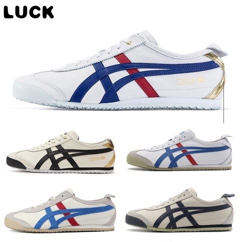 สินค้าใหม่ Onitsuka Tiger MEXICO 66 [Onitsuka Tiger] รองเท้าผู้ชายรองเท้าผู้หญิง