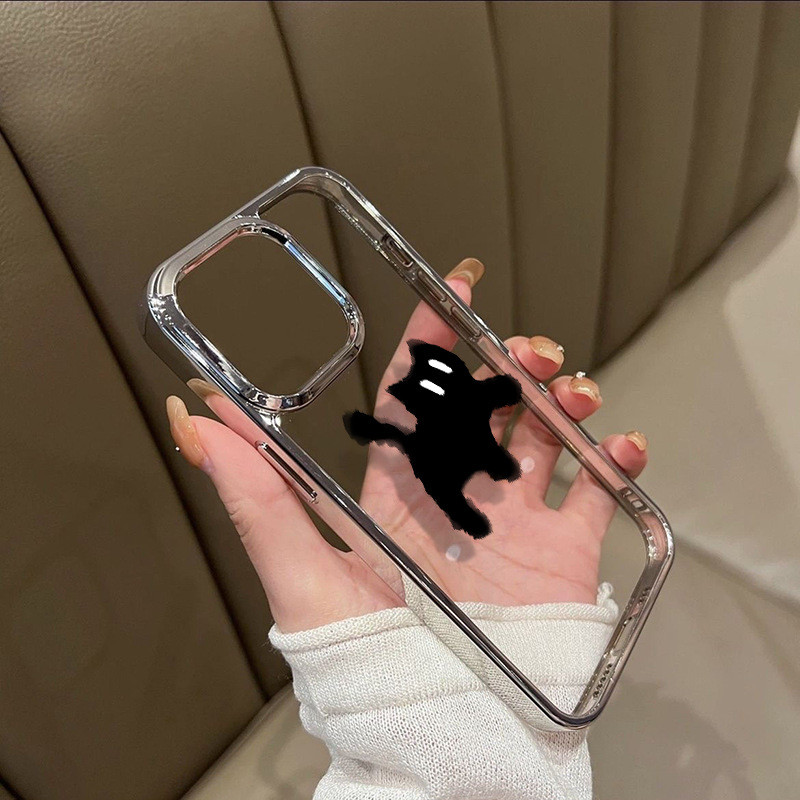 Cat Leather Texture แฟชั่นเคสโทรศัพท์ iPhone รวมทั้งหมด, เหมาะสําหรับ Variation: 16, 11, 12, 13, 14,