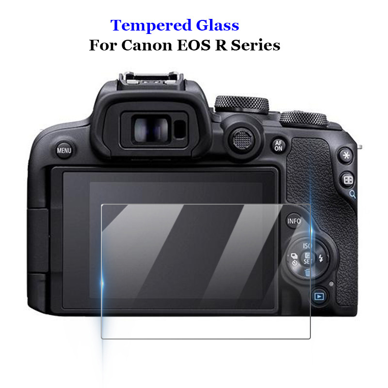 สําหรับ Canon EOS R RA EOSR R5 II R3 R6 RP กล้องกระจกนิรภัย 9H 2.5D หน้าจอ LCD ป้องกันการระเบิด Toughened ฟิล์ม