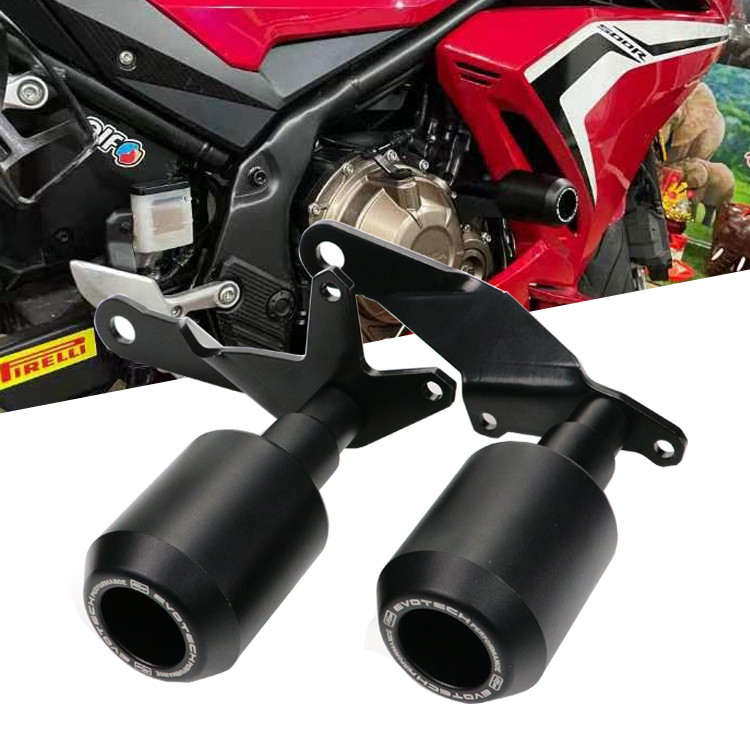คุณภาพสูงเหมาะสําหรับ Honda CBR500R 17-24 CBR400R กันชนดัดแปลง Body Shock-proof Ball ป้องกันยาง Stick