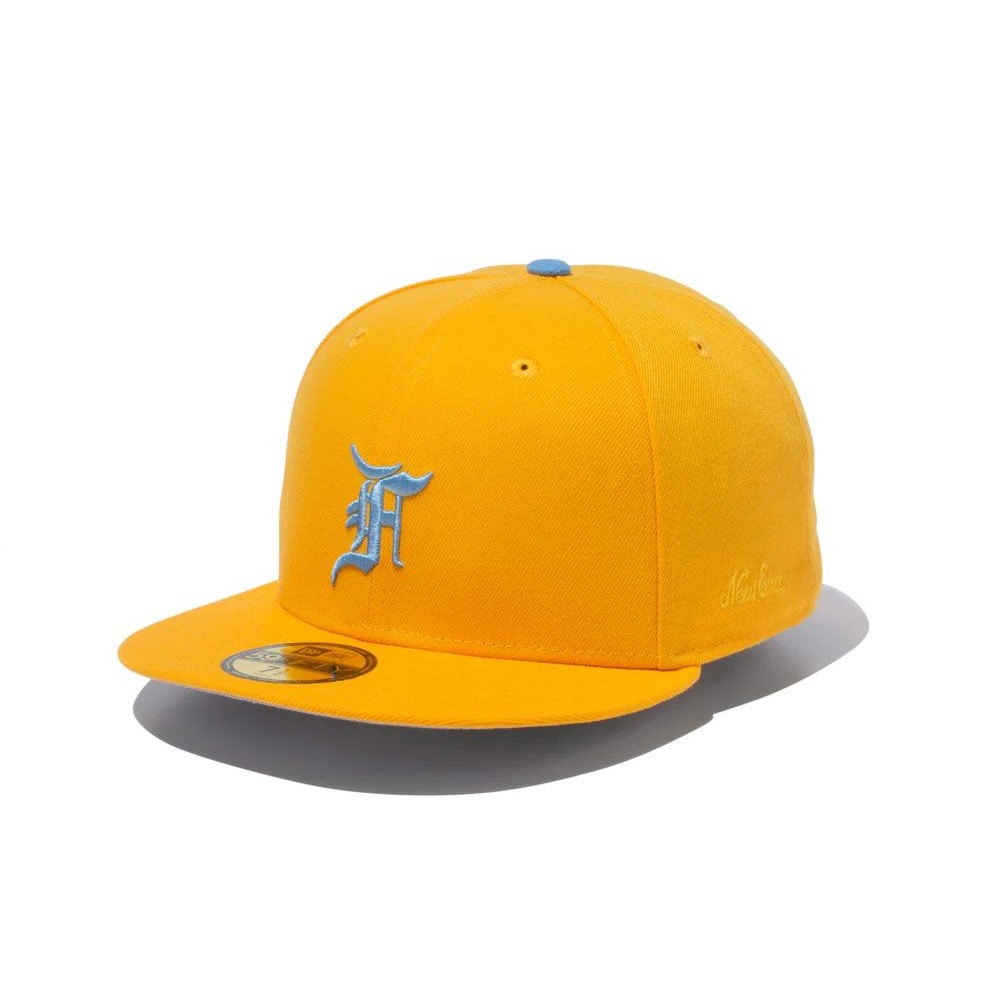 NEW ERA 59Fifty Fear of God Essentials the Classic Collection Tampa Bay Rays Yellow Light Blue Gray 