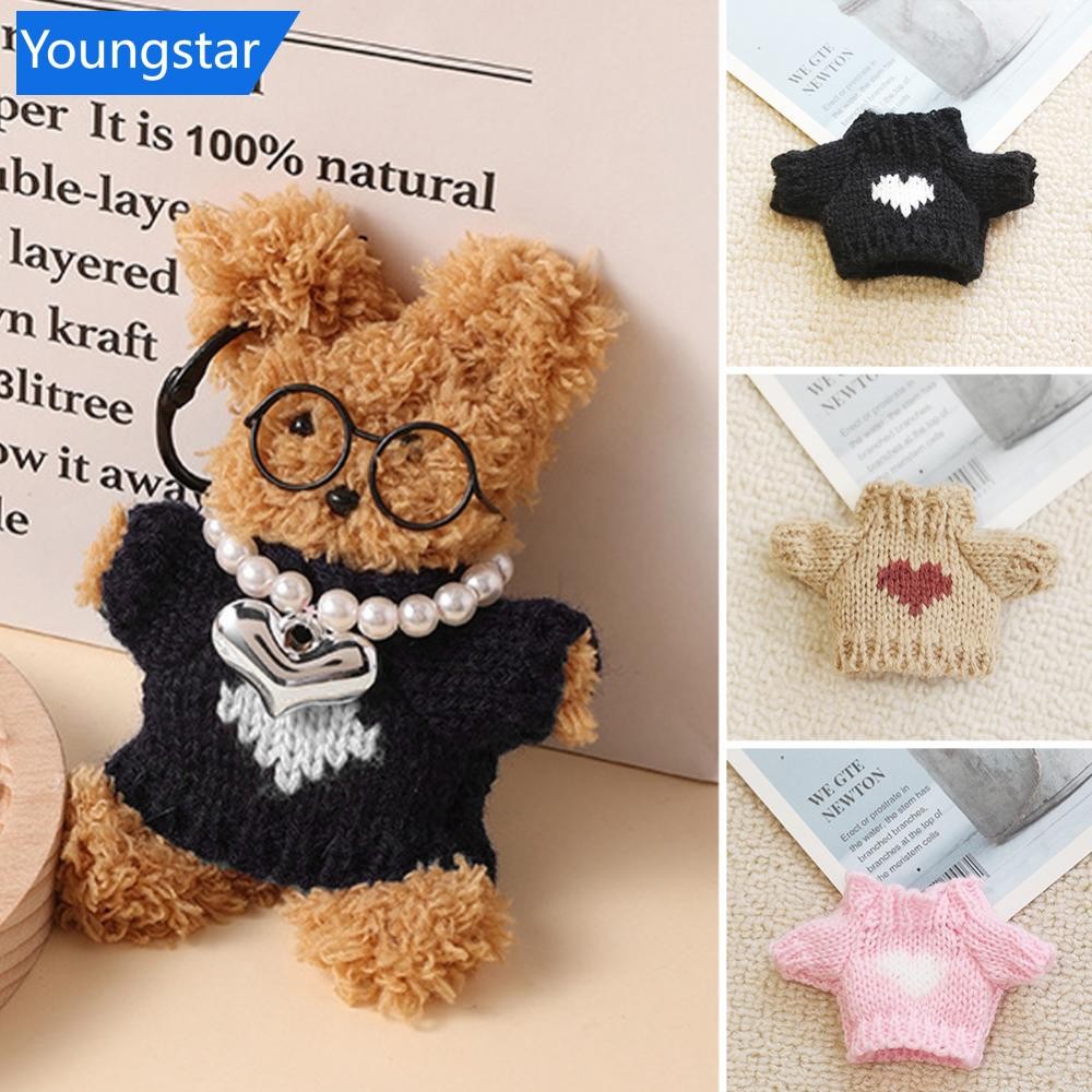 FYG (เฉพาะเสื้อผ้า) สําหรับ 14 ซม.ตุ๊กตาผ้าฝ้าย Rompers การ์ตูน Wallace และ Gromit ตุ๊กตาชุดเปลี่ยนเล่น House อุปกรณ์เสริม Mini เสื้อผ้า