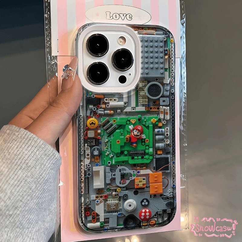 เคส Vivo Y20 Y21 Y17S Y15S Y12 Y16 Y27 Y11 Y15 Y17 Y20i Y20s Y91C Y91 Y30 Y36 Y35 อาคารที่น่าสนใจ มาริโอ น่ารัก - รูปที่ 6