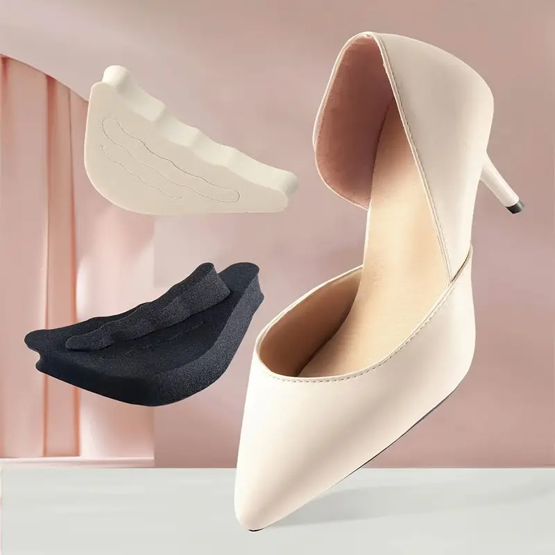 Tesco ฟองน้ำเสริมปลายเท้า แก้รองเท้าหลวม รองเท้ากัด ช่วยกระชับ นุ่มสบาย ไม่ลื่น ไม่เจ็บ 1คู่ - รูปที่ 3