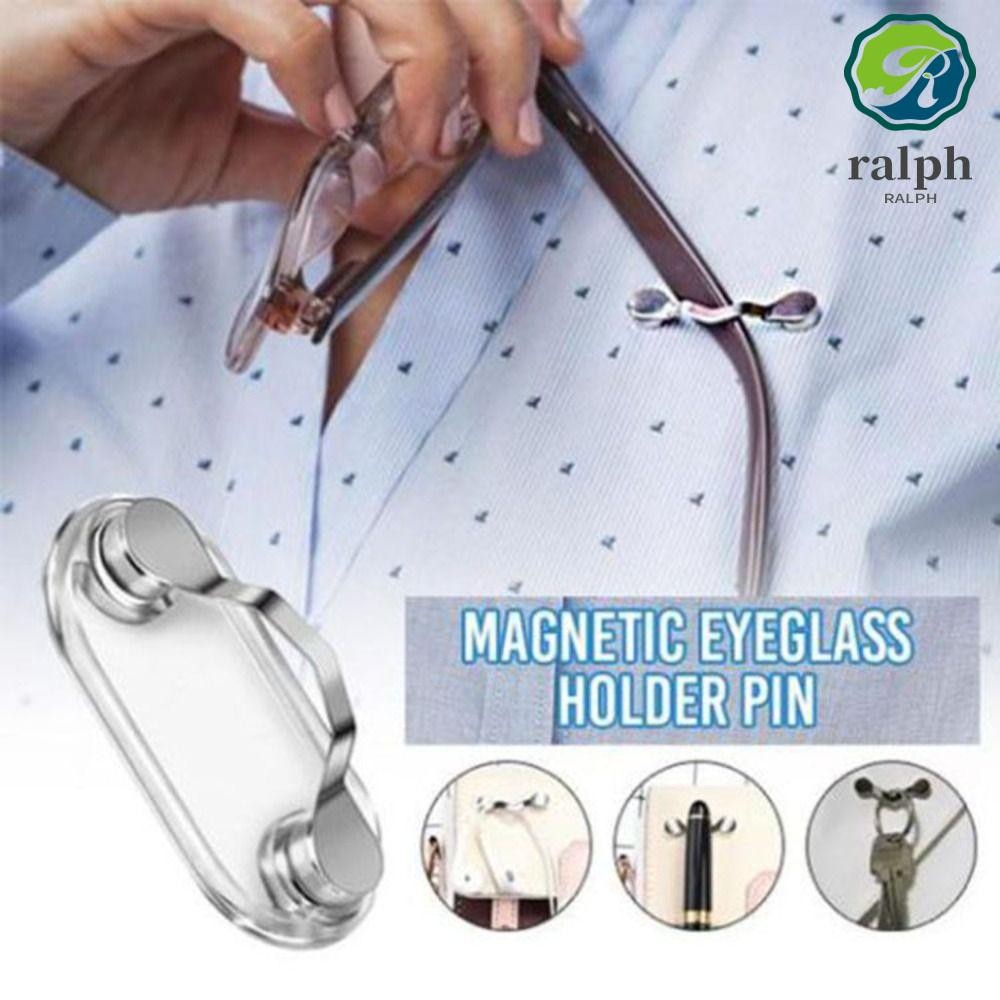 Ralph Magnetic Hang ผู้ถือแว่นตา Multi-function แบบพกพาสินค้าขนาดเล็ก Rack Life Gadget แว่นตาคลิปเสื้อผ้าคลิปหัวเข็มขัด