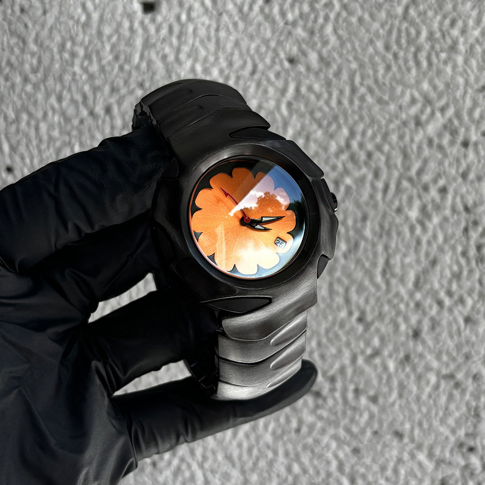 Y2k Alien Original Design ขายร้อนขายร้อนอินเทรนด์กันน้ํานาฬิกาควอทซ์ผู้ชายระดับไฮเอนด์