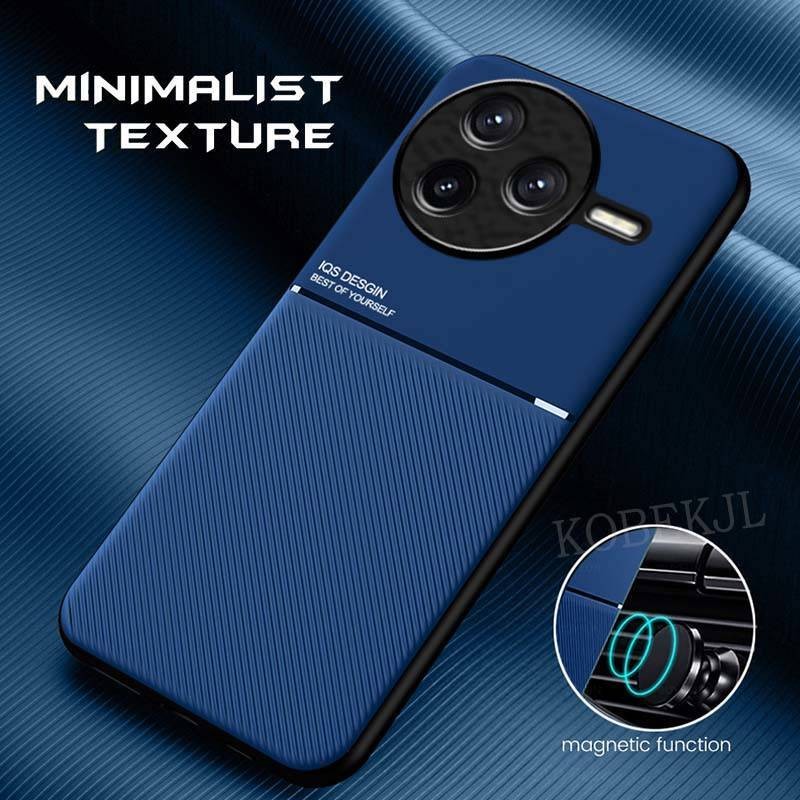 สําหรับ Redmi K80 K70 K60 Pro Ultra RedmiK80 K80Pro Matte Hard Case Soft Edge Magnetic Back Casing C