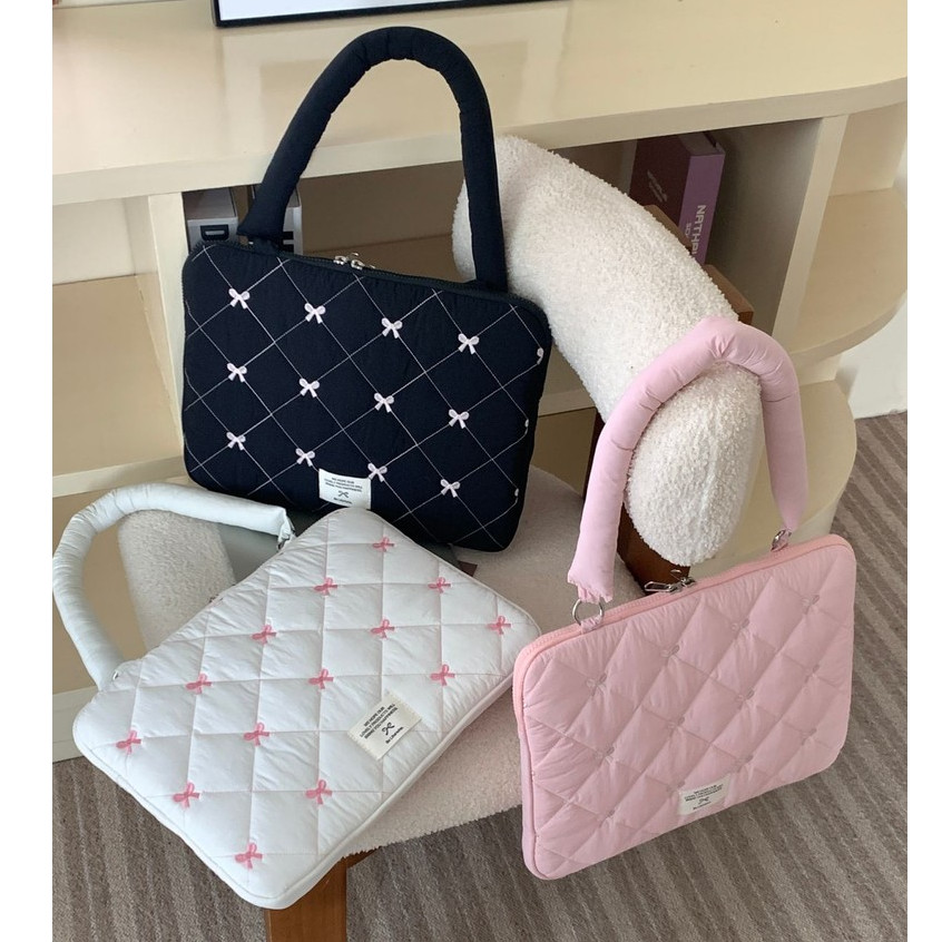 กระเป๋าแล็ปท็อป อิน โบว์ไหล่กันกระแทกแท็บเล็ต ซับ เคสป้องกันสําหรับ 13.3 13.6 14.1 15 15.6 นิ้ว