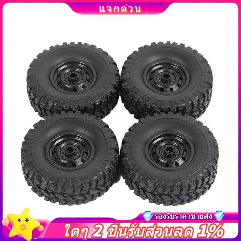 In stock-4Pcs 65 มม.ยาง Tyres ล้อสําหรับ MN D90 D99S MN-90 MN91 MN98 MN99S WPL C14 C24 C24-1 C34 B36