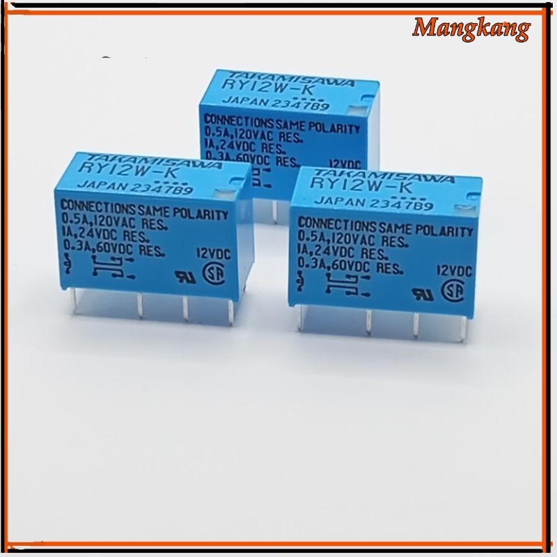 ของใหม่! รีเลย์ RY12W-K 8ขา 12VDC RY12W-K