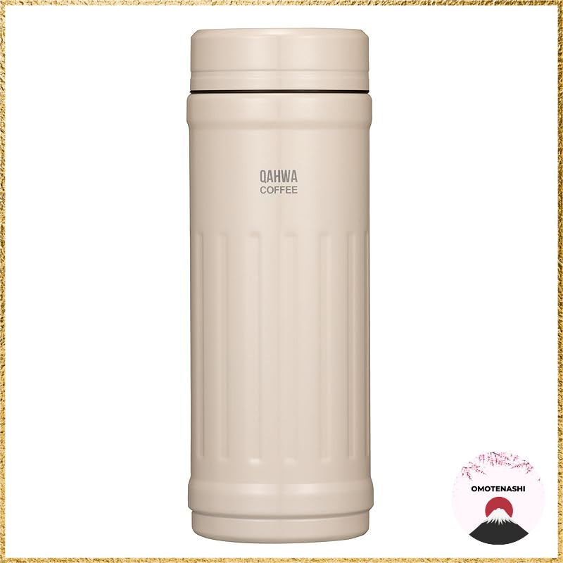 QAHWA Coffee Bottle 410ml - Insulated, Direct Drink, Teflon Coated, Available in Multiple Colors