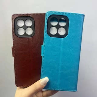 เคส HONOR X6B JDY-LX1 X6A X6B JDY-LX2 x6a x6b x6c ปลอกธุรกิจหนังพับหัวเข็มขัดกระเป๋าพร้อมกระเป๋าสตางค์เชือกและเคสโทรศัพท์ 5WUL