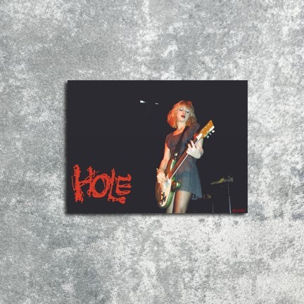 DL25 โปสเตอร์ตกแต่งผนัง Courtney Love Hole