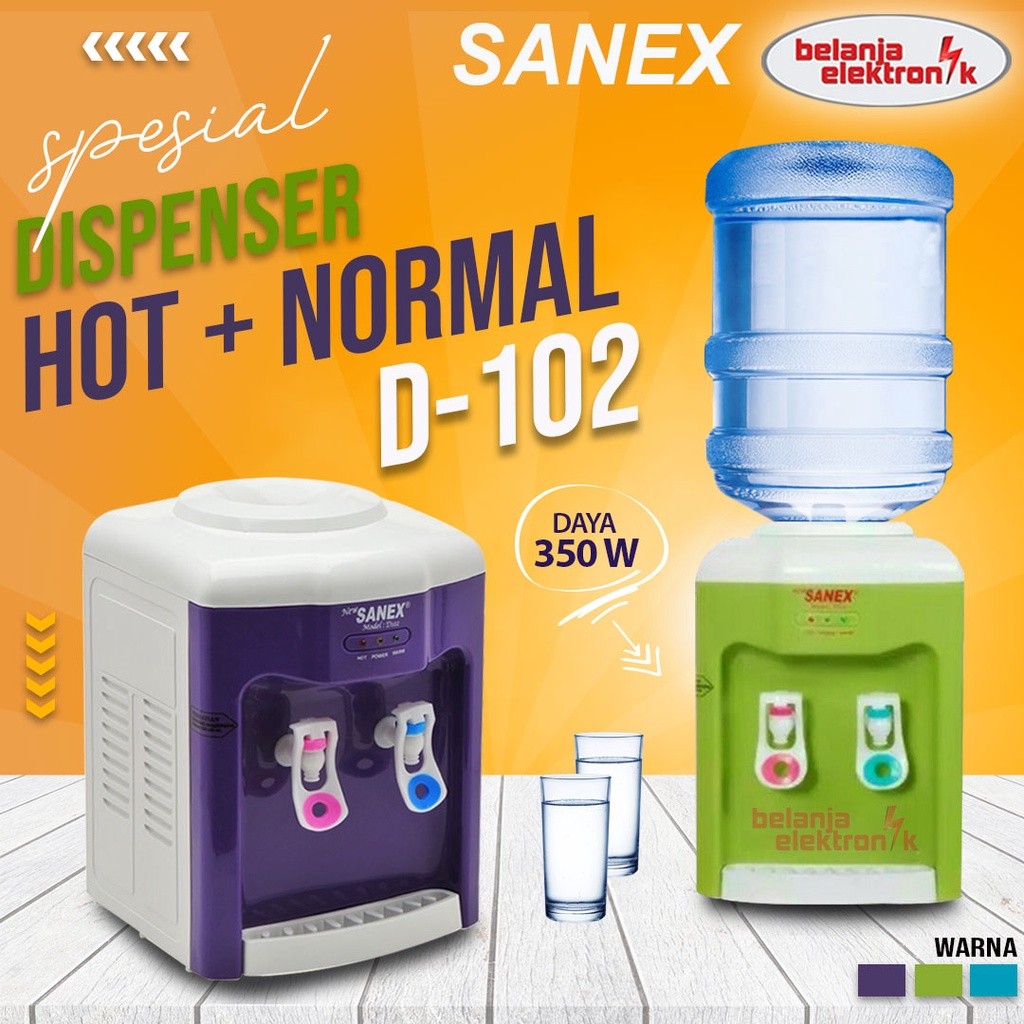 HOT AND NORMAL DRINKING WATER DISPENSER SANEX D-102 / D102 NM04