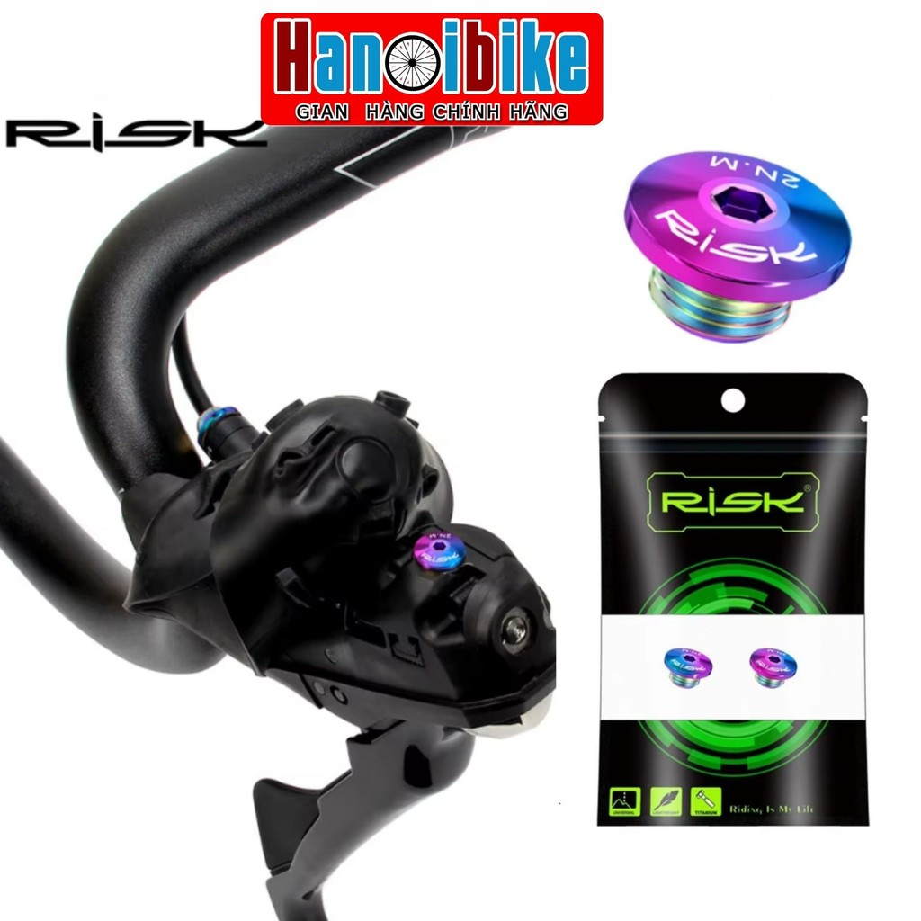 RISK RT129 สกรูปั้มน้ํามันหมู ROAD BIKE ดิสก์เบรกน้ํามัน (ROAD BIKE)