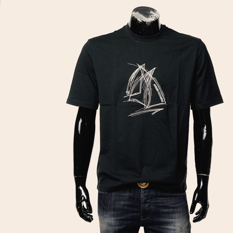 เสื้อยืดแขนสั้นลําลองผู้ชาย Sailing ของ Armani XM000273 AF10361