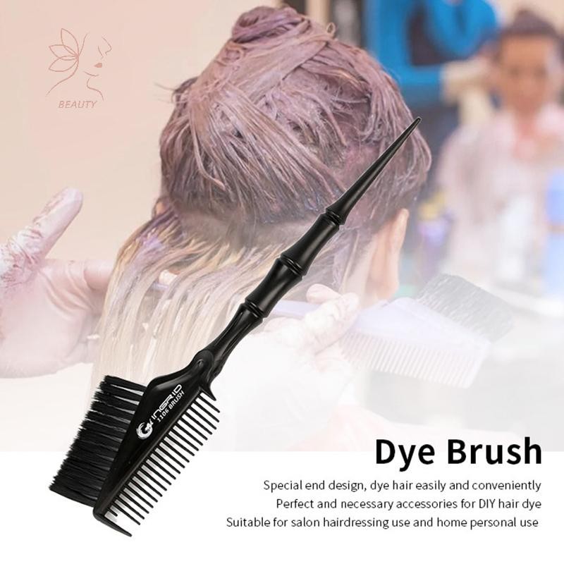 [maybeauty] DIY หวีแปรงย้อมสีผม จัดแต่งทรงผมตัดผม Hairdressing เครื่องมือ Salon Tinted {TH}