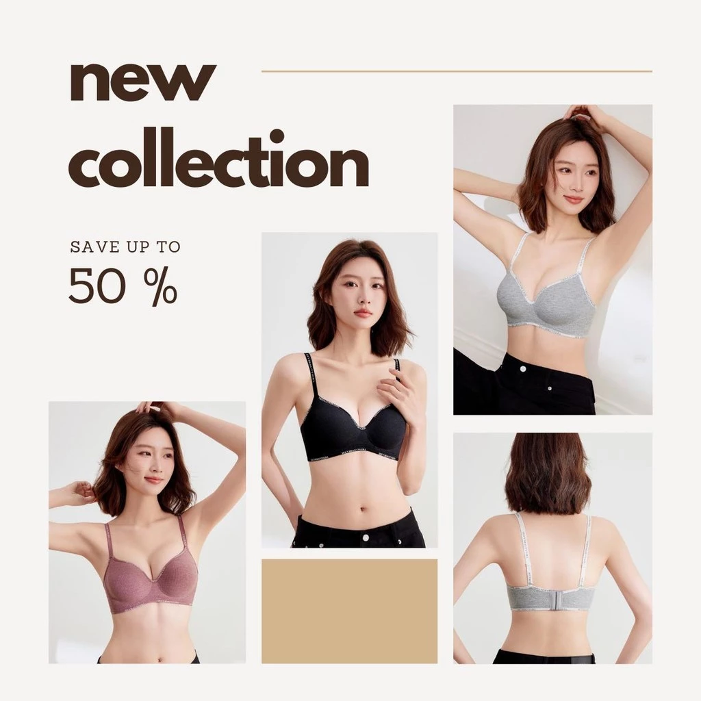เสื้อชั้นในไร้โครง เสริมฟองน้ำหนา บราดันทรง สำหรับสาวอกเล็ก ดีไซน์สวย ไม่มีโครงเหล็ก ดันทรง อกชิด พร้อมส่ง
