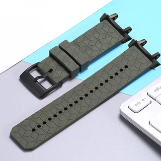 นุ่มกีฬานาฬิกาสําหรับ Amazfit T-Rex 3 2 สมาร์ทนาฬิกาซิลิโคนสร้อยข้อมือ Correa สําหรับ Amazfit T-Rex/T-Rex Pro