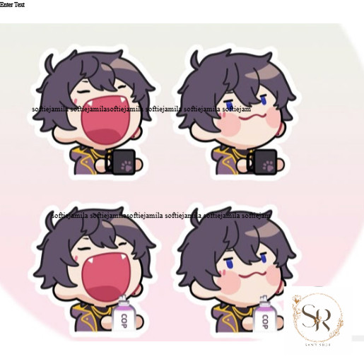 พวงกุญแจ VOX shoto vtuber