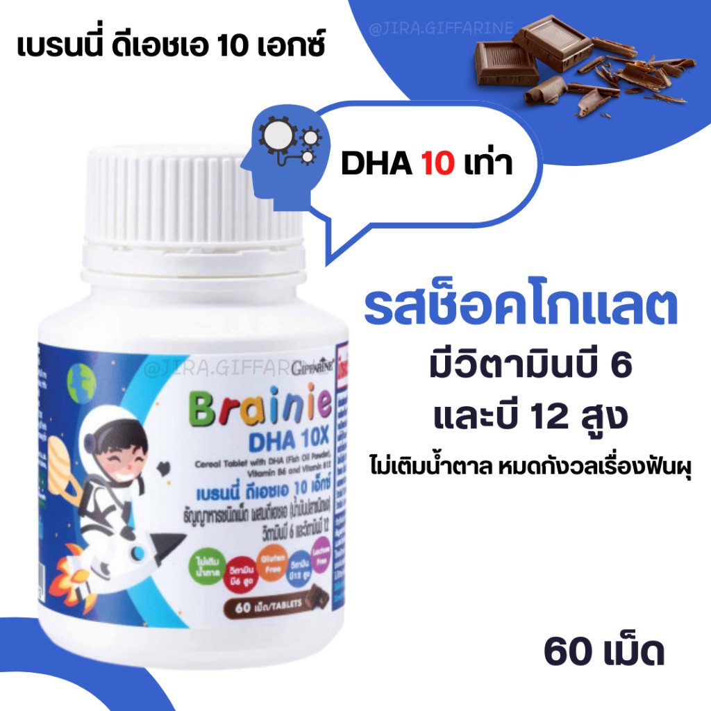 เบรนนี่ ดีเอชเอ 10 เอกซ์ วิตามินเด็ก อาหารเสริมเด็ก บำรุงสมองเด็ก - รูปที่ 2