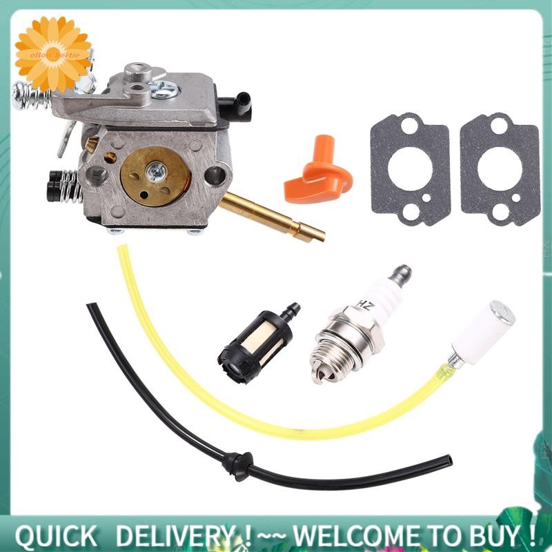 คาร์บูเรเตอร์เครื่องตัดหญ้าพร้อมตัวกรองหัวเทียน -45 forFS48 FS52 FS62 FS66 FS81 FS86 FS88 H24D Strin